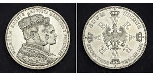 1 Thaler Regno di Prussia (1701-1918) Argento Wilhelm I, German Emperor (1797-1888)