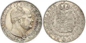 1 Thaler Regno di Prussia (1701-1918) Argento Federico Guglielmo IV di Prussia (1795 - 1861)