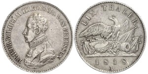 1 Thaler Regno di Prussia (1701-1918) Argento Federico Guglielmo III di Prussia  (1770 -1840)