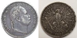 1 Thaler Regno di Prussia (1701-1918) Argento Wilhelm I, German Emperor (1797-1888)