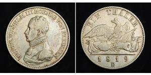 1 Thaler Regno di Prussia (1701-1918) Argento Federico Guglielmo III di Prussia  (1770 -1840)