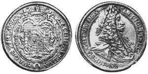 1 Thaler Sacro Romano Impero (962-1806) Argento 