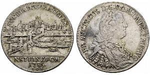 1 Thaler Sacro Romano Impero (962-1806) Argento Francesco I di Lorena(1708-1765)