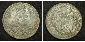 1 Thaler Sacro Romano Impero (962-1806) Argento Leopoldo I d