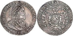 1 Thaler Sacro Romano Impero (962-1806) Argento Ferdinand III, Holy Roman Emperor (1608-1657)