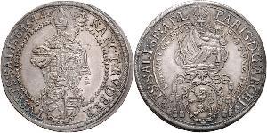 1 Thaler Sacro Romano Impero (962-1806) Argento 