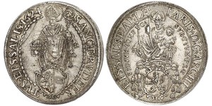 1 Thaler Sacro Romano Impero (962-1806) Argento 