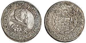 1 Thaler Sacro Romano Impero (962-1806) Argento Rodolfo II del Sacro Romano Impero (1552 - 1612)