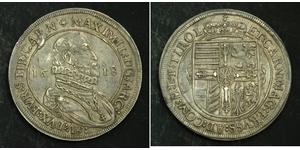 1 Thaler Sacro Romano Impero (962-1806) Argento Massimiliano III d