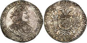 1 Thaler Sacro Romano Impero (962-1806) Argento Ferdinand III, Holy Roman Emperor (1608-1657)