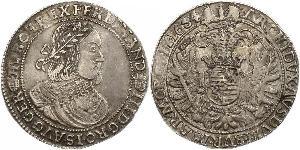 1 Thaler Sacro Romano Impero (962-1806) Argento Ferdinand III, Holy Roman Emperor (1608-1657)