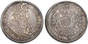 1 Thaler Sacro Romano Impero (962-1806) Argento Leopoldo I d