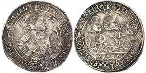 1 Thaler Sacro Romano Impero (962-1806) Argento 