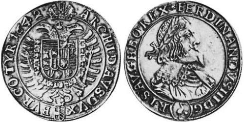 1 Thaler Sacro Romano Impero (962-1806) Argento 
