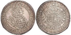1 Thaler Sacro Romano Impero (962-1806) / Ungheria Argento Leopoldo I d