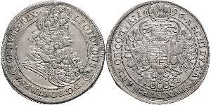 1 Thaler Sacro Romano Impero (962-1806) / Ungheria Argento Leopoldo I d