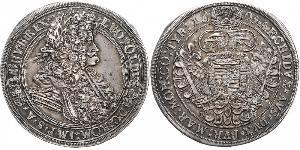 1 Thaler Sacro Romano Impero (962-1806) / Ungheria Argento Leopoldo I d