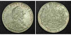 1 Thaler Salisburgo (1328 - 1803) Argento Hieronymus von Colloredo (1732 - 1812)
