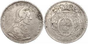 1 Thaler Salisburgo (1328 - 1803) / Austria Argento Hieronymus von Colloredo (1732 - 1812)