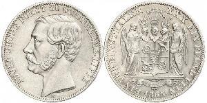 1 Thaler Schaumburg-Lippe (1643 - 1918) Argento Adolfo I di Schaumburg-Lippe