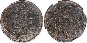 1 Thaler Stati federali della Germania Argento 