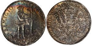 1 Thaler Stati federali della Germania Argento 