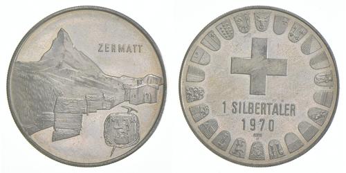 1 Thaler Svizzera Argento 
