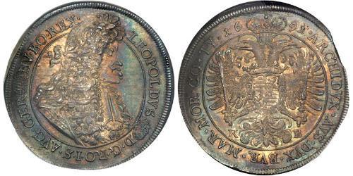 1 Thaler Österreich Messing Leopold I. (HRR)(1640-1705)