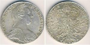 1 Thaler Austria Plata 