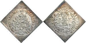 1 Thaler Austria Plata 