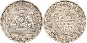 1 Thaler Bremen (estado) Plata 