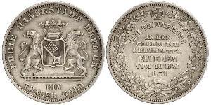 1 Thaler Bremen (estado) Plata 