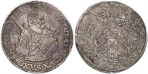 1 Thaler Electorado de Sajonia (1356 - 1806) Plata 