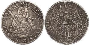 1 Thaler Electorado de Sajonia (1356 - 1806) Plata 