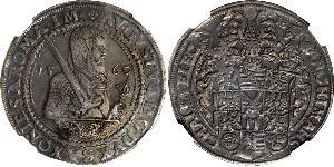 1 Thaler Electorado de Sajonia (1356 - 1806) Plata 