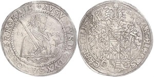 1 Thaler Electorado de Sajonia (1356 - 1806) Plata 