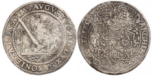 1 Thaler Electorado de Sajonia (1356 - 1806) Plata 