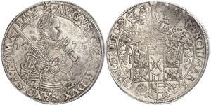 1 Thaler Electorado de Sajonia (1356 - 1806) Plata 