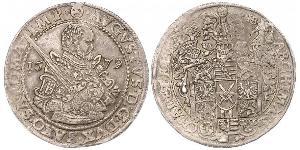 1 Thaler Electorado de Sajonia (1356 - 1806) Plata 
