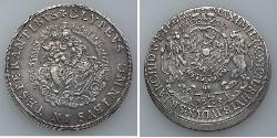 1 Thaler Electorate of Bavaria (1623 - 1806) Plata Maximiliano I, duque y elector de Baviera(1573 – 1651)
