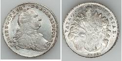 1 Thaler Electorate of Bavaria (1623 - 1806) Plata 