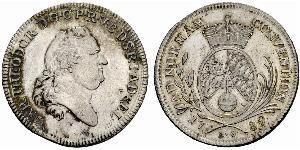 1 Thaler Electorate of Bavaria (1623 - 1806) Plata 