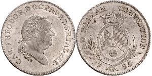1 Thaler Electorate of Bavaria (1623 - 1806) Plata 