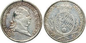 1 Thaler Electorate of Bavaria (1623 - 1806) Plata 