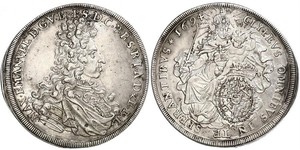 1 Thaler Electorate of Bavaria (1623 - 1806) Plata 