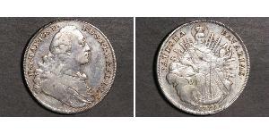 1 Thaler Electorate of Bavaria (1623 - 1806) Plata Maximiliano III José, Elector de Baviera(1727 – 1777)
