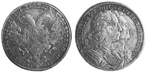 1 Thaler Electorate of Bavaria (1623 - 1806) Plata 
