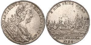 1 Thaler Free Imperial City of Nuremberg (1219 - 1806) Plata 