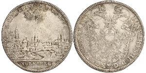 1 Thaler Free Imperial City of Nuremberg (1219 - 1806) Plata 