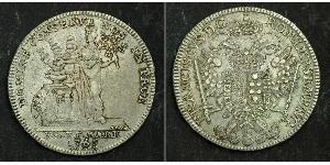 1 Thaler Free Imperial City of Nuremberg (1219 - 1806) Plata 